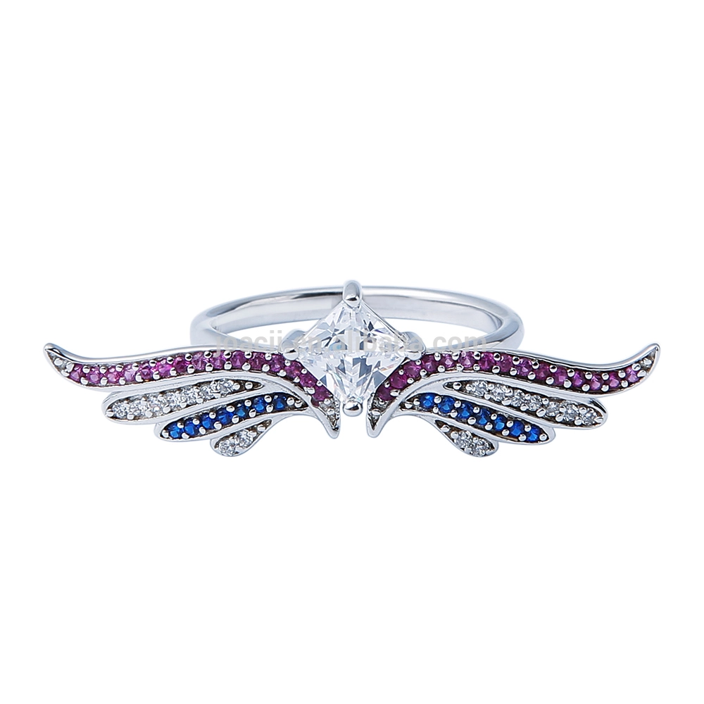 Joacii Customs Jewelry Smart Silicone Wedding Angle Ring925 Sterling Silver Rings 1