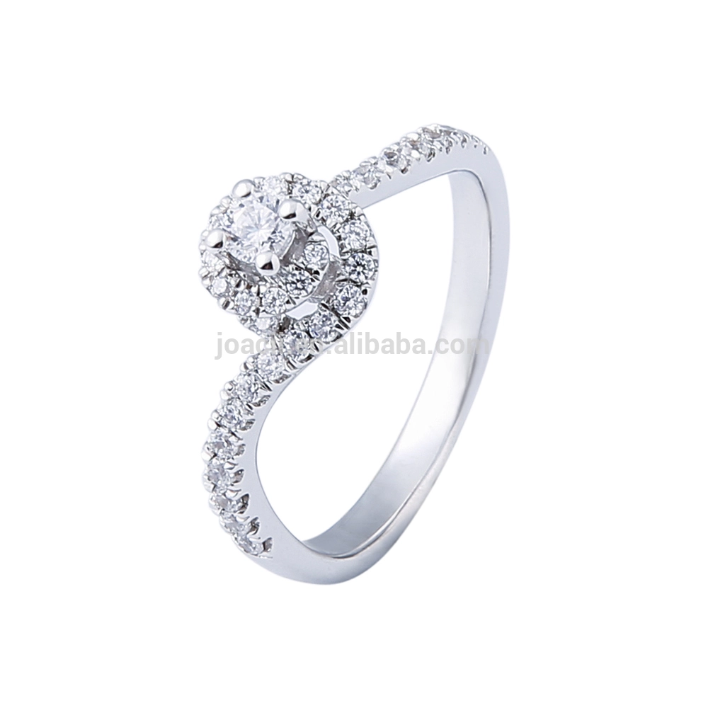 Joacii Fashion Engagement Ring Diamond S925 Silver China Cz Rings 1