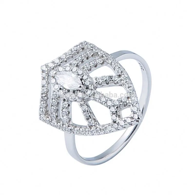 Fine Craft 925 Sterling Silver Rings Jewelry With Joyeria 1