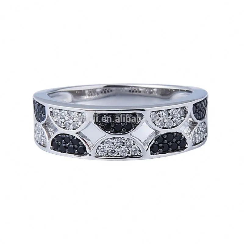 Silver Gold Women Rings Model Set Fashion Jewelry With Vergoldeter Schmuck 1