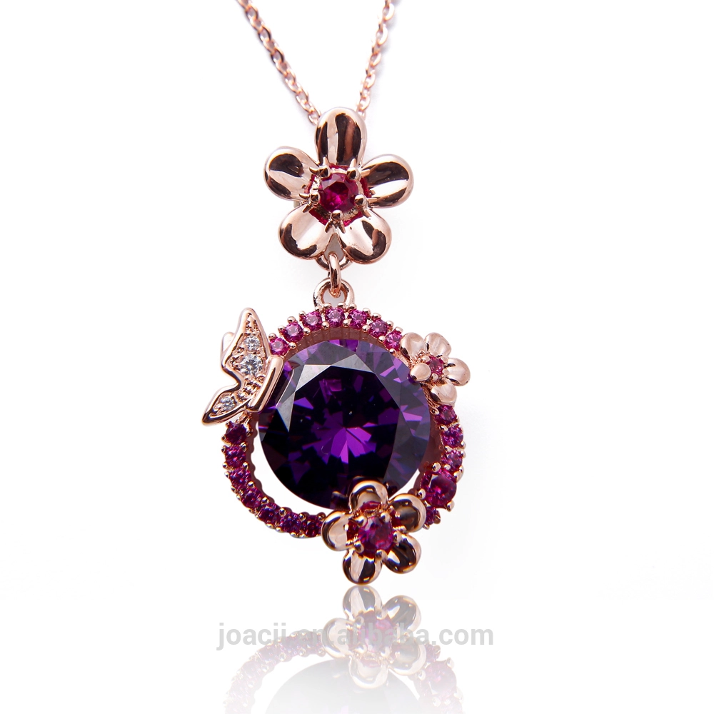 Joacii 18K Gold Plated Pendant Necklace Jewelry for Women and Girls 1
