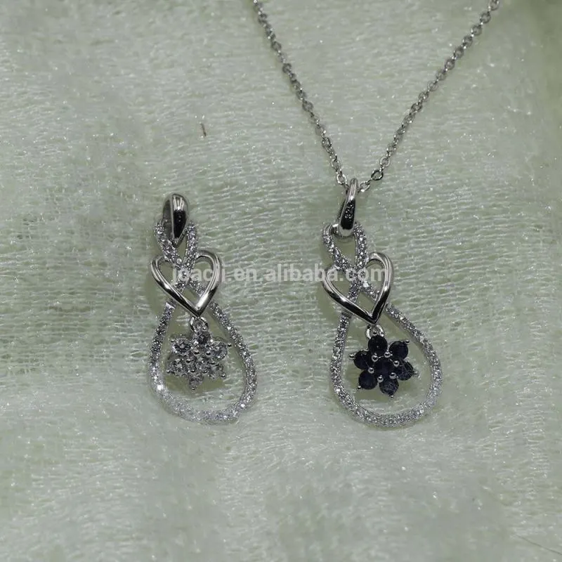 Joacii Silver Stone Point Pendant Sterling Hexagram Pendants For Women With Gioielleria 1