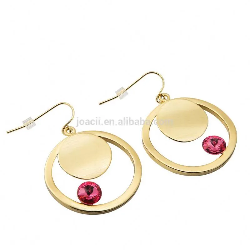 Ladies Gold Earrings Designs Pictures For Women And Girls With Brinco 1