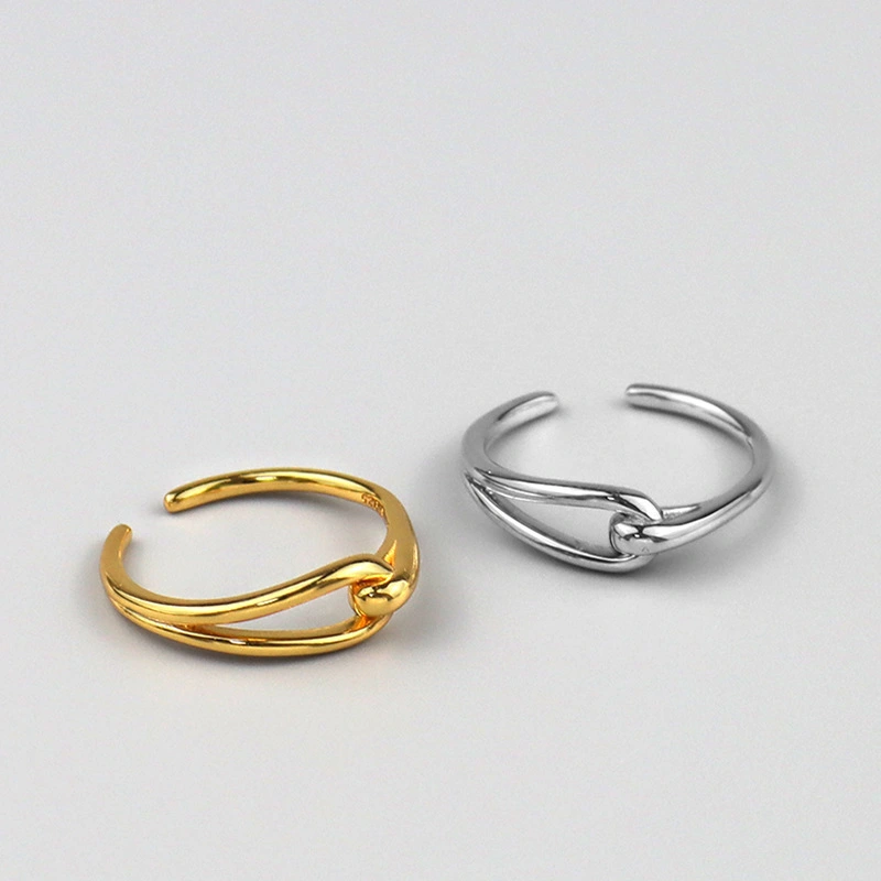 New Design Classic Adjustable Round Shape 925 Sterling Infinity Cz Silver Ring1 1