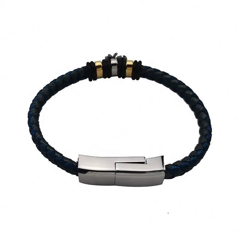 316L Stainless Steel Android Stealth Charging Bracelet Type C Connect With Gioielli Da Donna1 1
