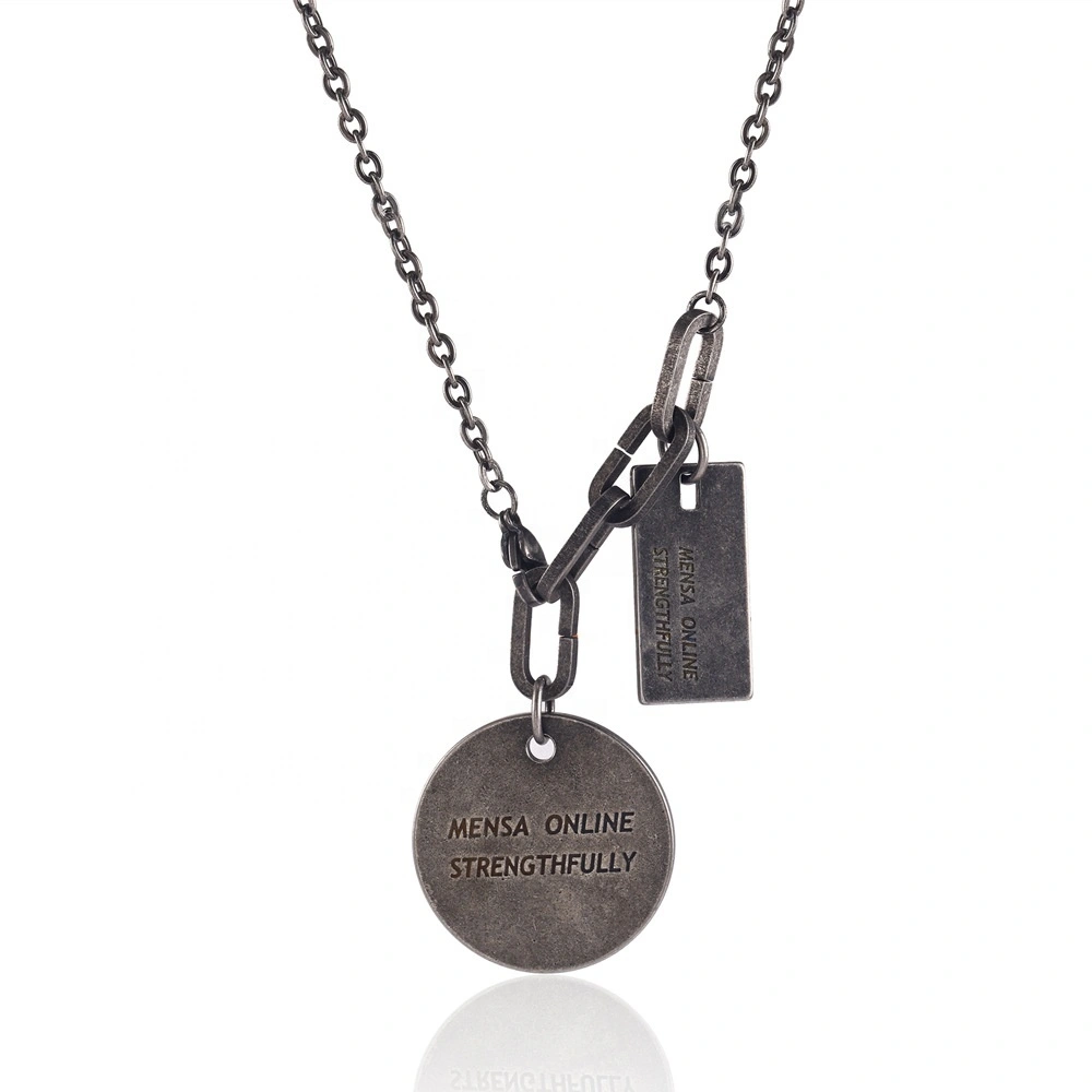 316L Stainless Steel IP Plating Fashion Jewelry Necklace 1