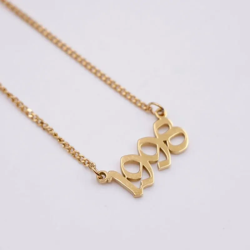Stainless steel Silver 26 Letter Custom Personalized Name Necklace Vendor For rostfreier Stahl 1