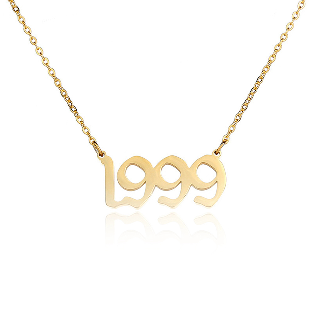 Joacii Custom Stainless Steel Vendors With Birth Year Of The Pig Necklace For Halsbands 1