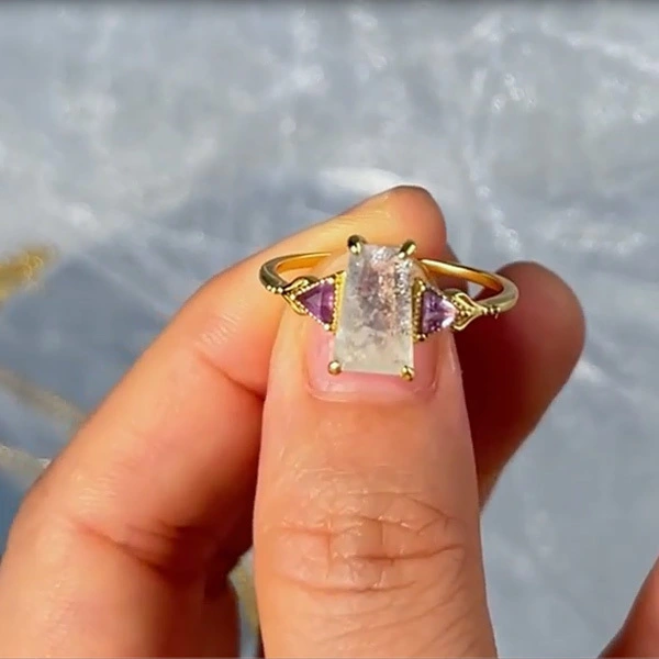 Taper Dumortierite Ring 1