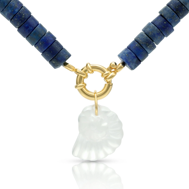 Lapis Lazuli Bead Necklace 1