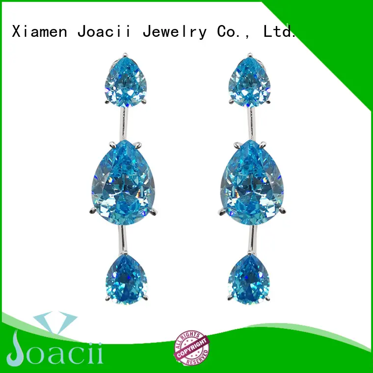 Joacii white gold hoop earrings for women 1