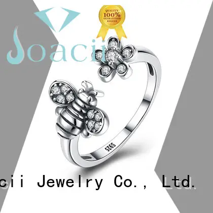 Joacii quality blue diamond ring manufacturer for wife 1