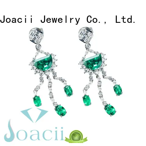 Joacii white gold hoop earrings for girlfriend 1