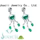 Joacii white gold hoop earrings for girlfriend 1