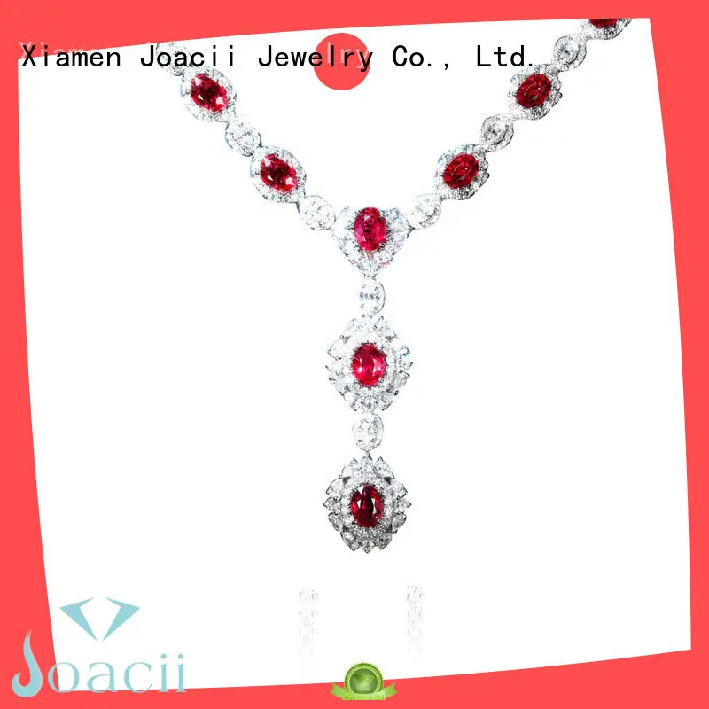 Joacii pretty sapphire necklace promotion for lady 1