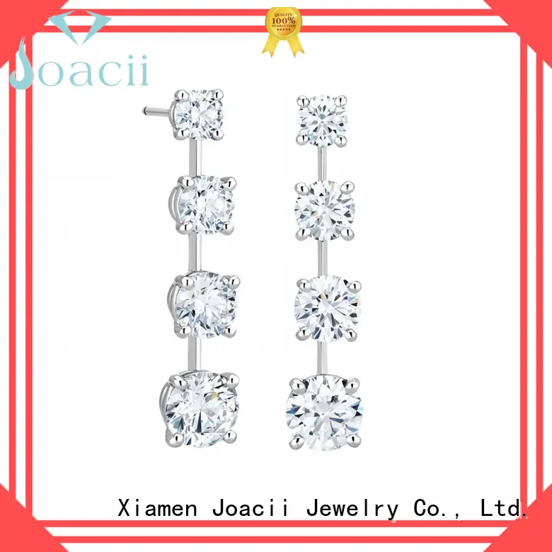 Joacii pure gold drop earrings for gifts 1