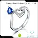 Joacii pear engagement rings discount for lady 1