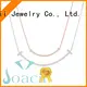 Joacii white gold earrings promotion for gifts 1