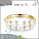 Joacii elegant pearl engagement rings supplier for wife 1