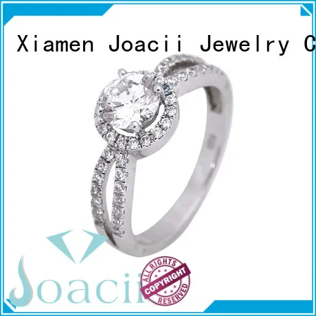 Joacii hot selling blue diamond ring manufacturer for girlfriend 1