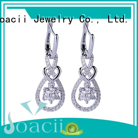 Joacii white gold hoop earrings on sale for girlfriend 1