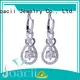 Joacii white gold hoop earrings on sale for girlfriend 1