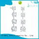 Joacii white gold earrings for women 1