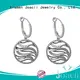 graceful sterling silver wedding rings directly sale for wedding 1