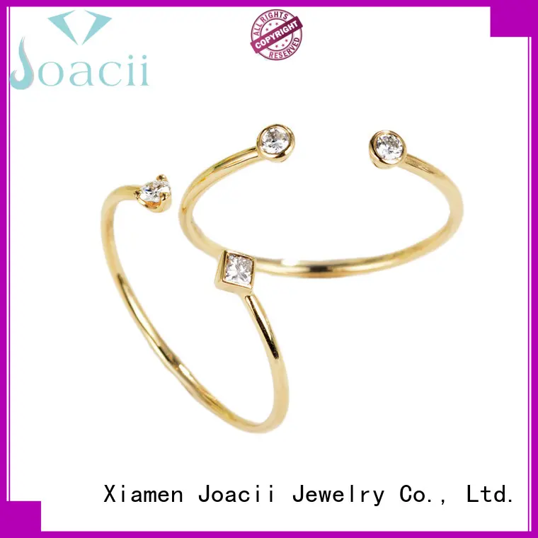 Joacii cubic zirconia rings supplier for party 1