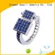 Joacii quality couple rings silver supplier for anniversary 1