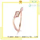 Joacii custom white gold earrings promotion for wife 1