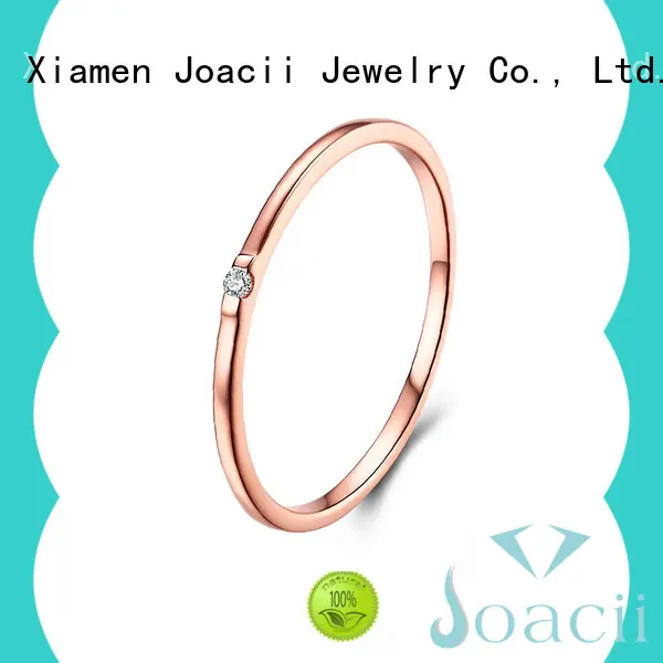 Joacii graceful white gold wedding rings promotion for party 1