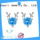 Joacii white gold earrings on sale for girlfriend 1