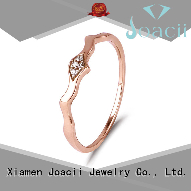 Joacii white gold wedding rings promotion for girlfriend 1
