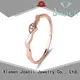 Joacii white gold wedding rings promotion for girlfriend 1