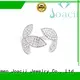 graceful white gold wedding rings manufacturer for girlfriend 1