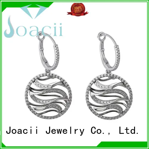 Joacii pure gold drop earrings supplier for gifts 1