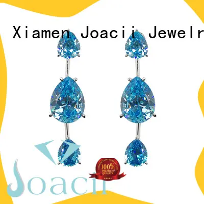 Joacii shaped white gold hoop earrings on sale for wife 1