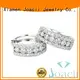 Joacii white gold earrings manufacturer for wife 1