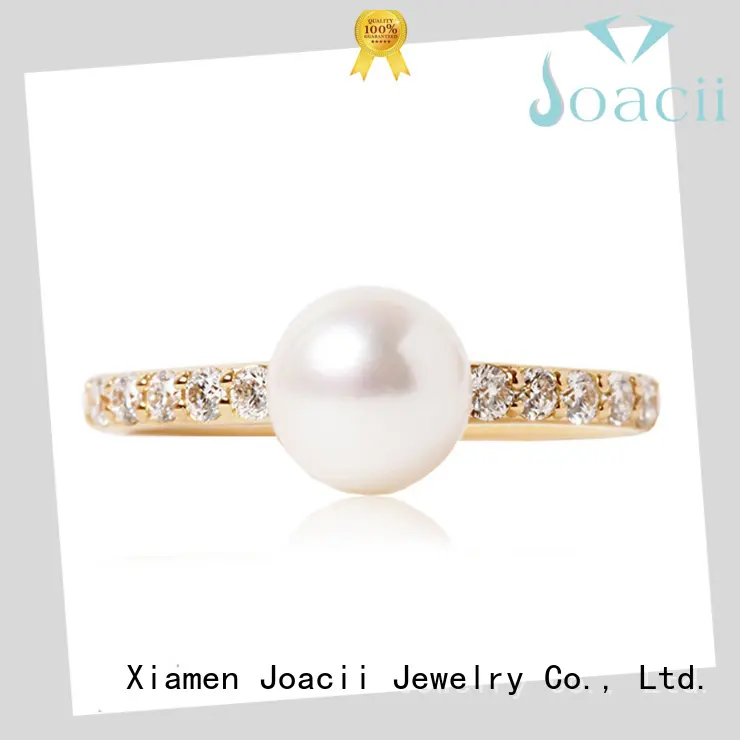 Joacii classic pearl ring gold on sale for wife 1
