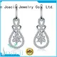 Joacii sterling silver wedding rings supplier for proposal 1