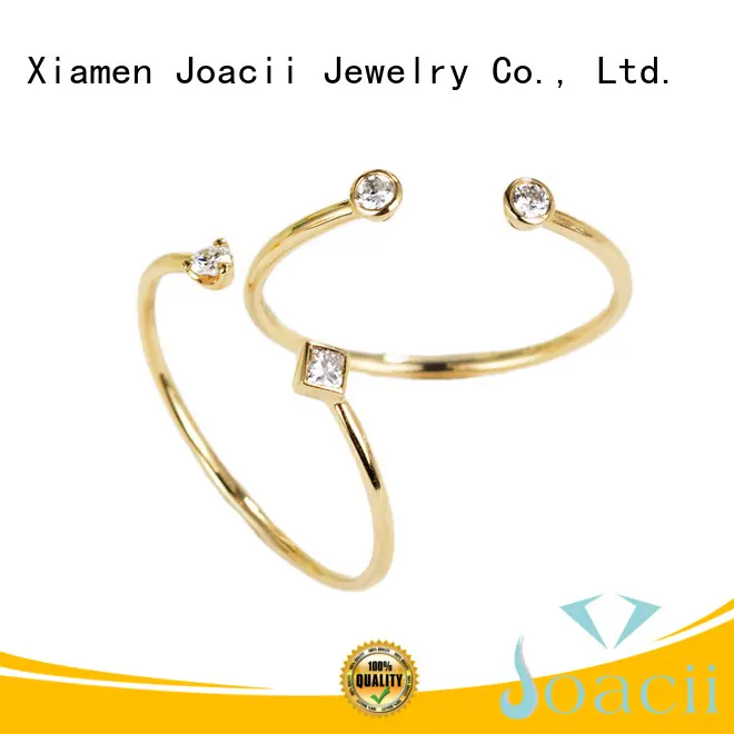 Joacii cubic zirconia rings supplier for party1 1
