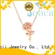 Joacii white gold diamond necklace with good price for lady 1