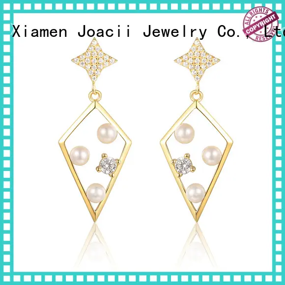 Joacii diamond drop earrings manufacturer for gifts 1