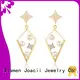 graceful silver star earrings promotion for anniversary 1