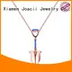 pretty gold jewellery necklace factory for girl 1