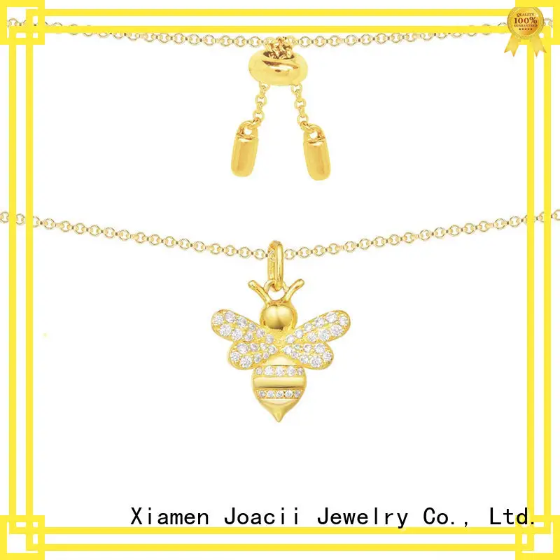 Joacii beautiful white gold diamond necklace with good price for female 1