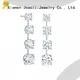 classic white gold earrings on sale for wife 1