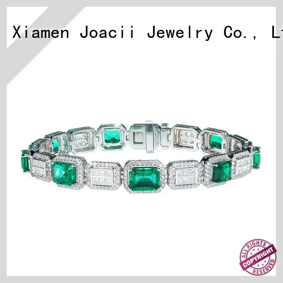Joacii long lasting blue diamond ring wholesale for lady 1