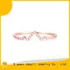 custom white gold earrings promotion for girlfriend 1